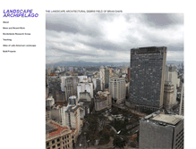 Tablet Screenshot of landscapearchipelago.com